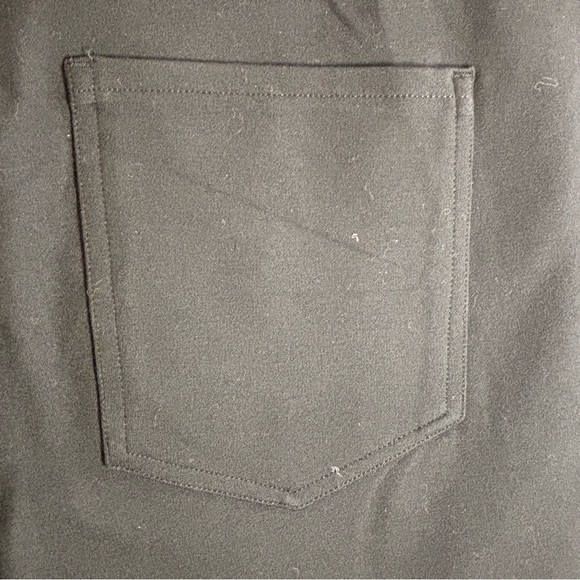 SPANX Sz XL Perfect Black Pants Classic Black Elastic Waistband Back NEW - Picture 10 of 14